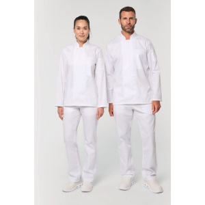 Veste de cuisine écoresponsable et respirante manches longues unisexe 43