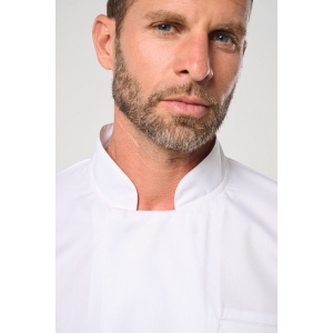 Veste de cuisine écoresponsable et respirante manches longues unisexe 46