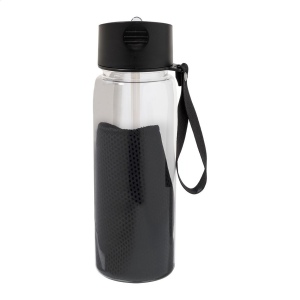 Fitmax Bouteille de sport en RPET avec serviette 5
