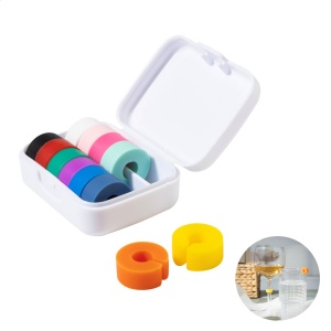 Cupperty Set bagues de verres 2