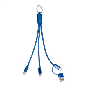 Rafob Porte-clés avec câble de charge USB 3