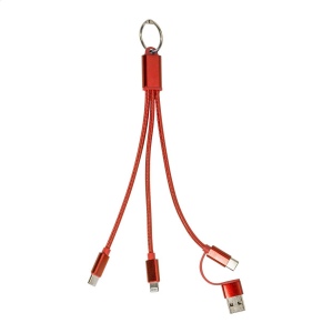 Rafob Porte-clés avec câble de charge USB