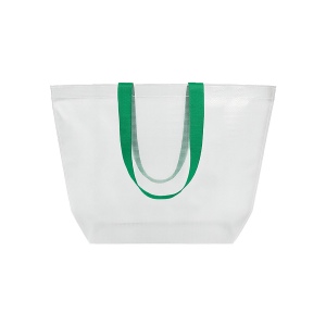 Tote bag transparente en PP lamine 110 g/m2 11