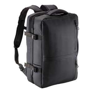 Sac à dos de voyage avec compartiment pour ordinateur portable (15 pouces) en polyester 12