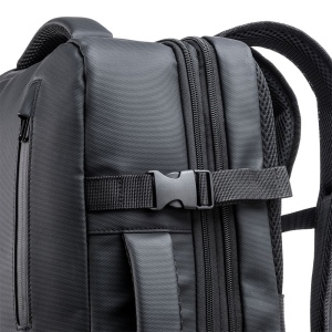 Sac à dos de voyage avec compartiment pour ordinateur portable (15 pouces) en polyester 11
