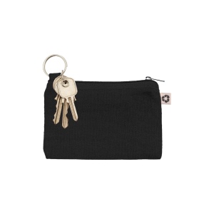 Pochette en coton recycle 220 g/m2 avec anneau porte cles interne amovible 16