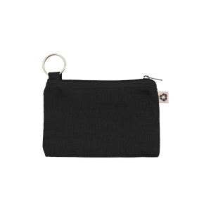 Pochette en coton recycle 220 g/m2 avec anneau porte cles interne amovible 15