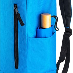 Sac à dos pour ordinateur portable (15 pouces) en polyester 600D 18