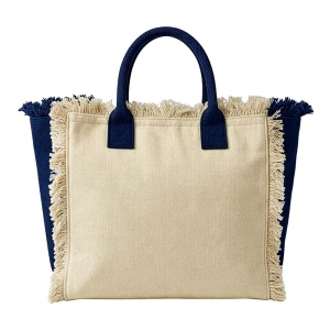 Maxi sac en coton de 450 g/m2. Dote d'une fermeture zippee et d'une poche interieure 10
