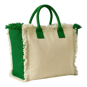 Maxi sac en coton de 450 g/m2. Dote d'une fermeture zippee et d'une poche interieure 6