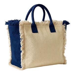 Maxi sac en coton de 450 g/m2. Dote d'une fermeture zippee et d'une poche interieure 5