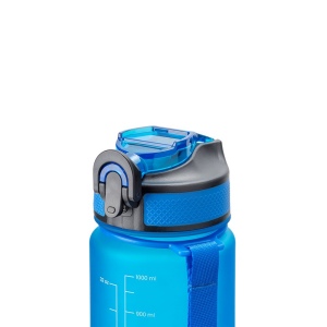 Bouteille transparente en PETG de 1 l 8