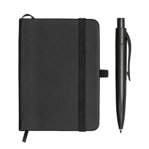 Set carnet avec couverture rigide en PU et mini stylo 6