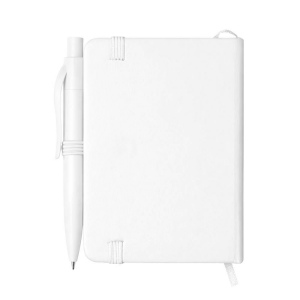 Set carnet avec couverture rigide en PU et mini stylo 10