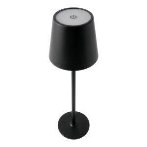 Lampe de table LED rechargeable en métal et plastique 4