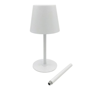 Lampe de table LED rechargeable en métal et plastique 16