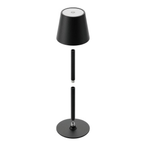 Lampe de table LED rechargeable en métal et plastique 6