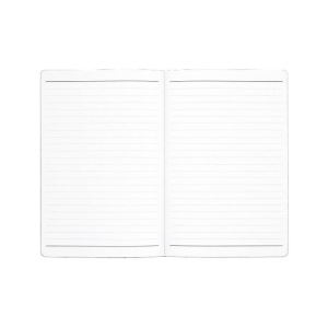 Carnet a couverture souple en PU avec 80 pages lignees en papier blanc 13