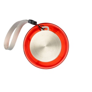 Bouteille transparente en PET recycle 500 ml. Bouchon en plastique avec cordon 14
