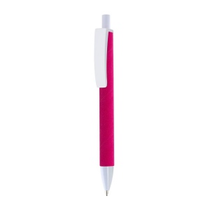 Stylo a mecanisme retractable en plastique. Corps colore avec effet veloute 13