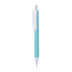 Stylo a mecanisme retractable en plastique. Corps colore avec effet veloute 15