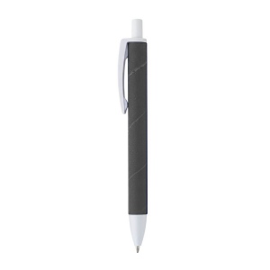 Stylo a mecanisme retractable en plastique. Corps colore avec effet veloute 16