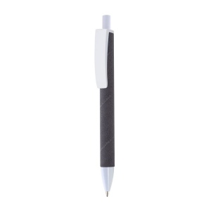 Stylo a mecanisme retractable en plastique. Corps colore avec effet veloute 17