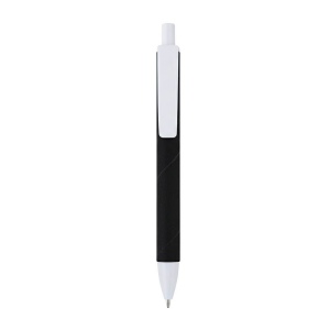Stylo a mecanisme retractable en plastique. Corps colore avec effet veloute 9