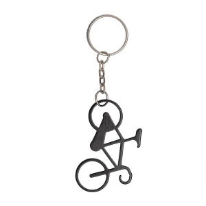Porte-clés vélo en aluminium avec décapsuleur 9