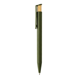 Stylo rétractable en plastique. Insert en bambou 8