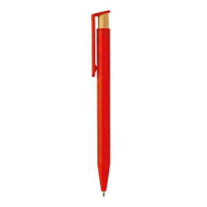 Stylo rétractable en plastique. Insert en bambou 11