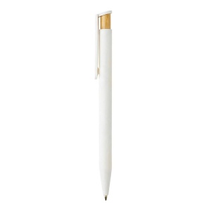 Stylo rétractable en plastique. Insert en bambou 13