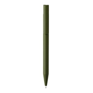 Stylo rétractable en plastique. Insert en bambou