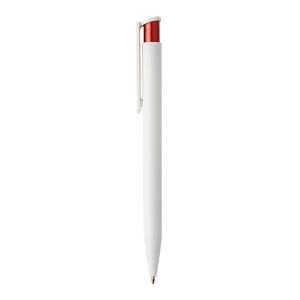Stylo a mecanisme a clic en plastique. Insert colore metallise 11