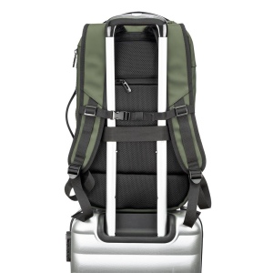 Sac à dos/valise de voyage avec compartiment pour ordinateur portable (15 pouces) en polyu 9