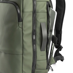 Sac à dos/valise de voyage avec compartiment pour ordinateur portable (15 pouces) en polyu 12