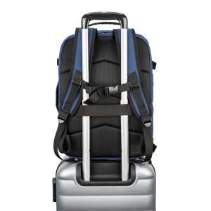 Sac à dos/valise de voyage format cabine avec porte-ordinateur portable (15) en polyester 23