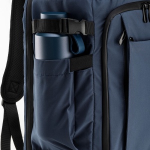 Sac à dos/valise de voyage format cabine avec porte-ordinateur portable (15) en polyester 25