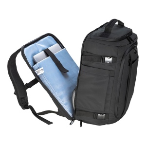 Sac à dos/valise de voyage format cabine avec porte-ordinateur portable (15) en polyester 34