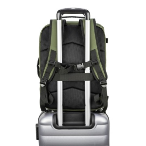 Sac à dos/valise de voyage format cabine avec porte-ordinateur portable (15) en polyester 11