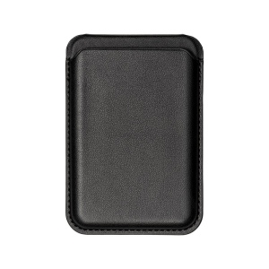 Porte cartes magnetique en PU souple. Avec support pour telephone 3