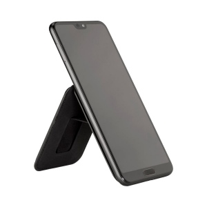 Porte cartes magnetique en PU souple. Avec support pour telephone 5