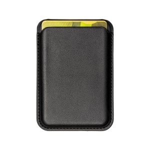 Porte cartes magnetique en PU souple. Avec support pour telephone 8