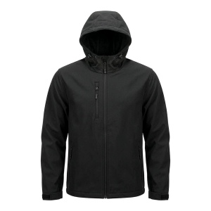 Veste softshell unisexe en tissu regenere 280 g/m2 4