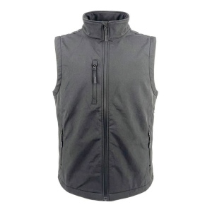 Gilet softshell unisexe en tissu regenere 280 g/m2 2