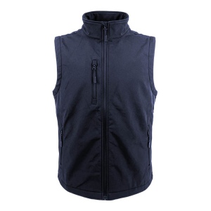 Gilet softshell unisexe en tissu regenere 280 g/m2 3