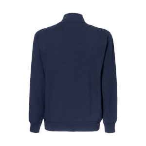 Sweatshirt unisexe avec demi zip en tissu 100 pour cent regenere 280 g par m2 5