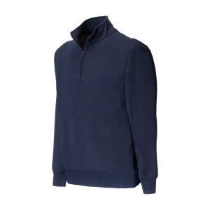 Sweatshirt unisexe avec demi zip en tissu 100 pour cent regenere 280 g par m2 6
