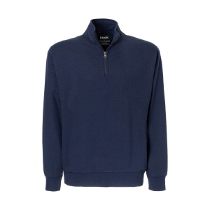Sweatshirt unisexe avec demi zip en tissu 100 pour cent regenere 280 g par m2 2