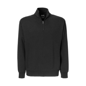 Sweatshirt unisexe avec demi zip en tissu 100 pour cent regenere 280 g par m2 3